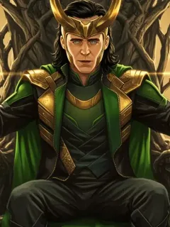 Loki as the God of Stories, holding the multiverse together