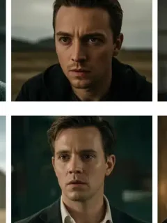 Collage of six diverse, compelling scenes from various underrated TV series.