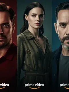 Amazon Prime Video's 2025 drama slate, featuring high-budget new series visuals