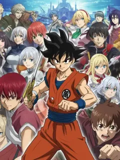 Dynamic collage of diverse anime characters from upcoming 2025 series and returning fan favorites.