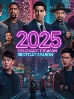 Dynamic graphic showcasing new television series orders for the 2025 broadcast season, symbolizing fresh narratives and diverse programming.