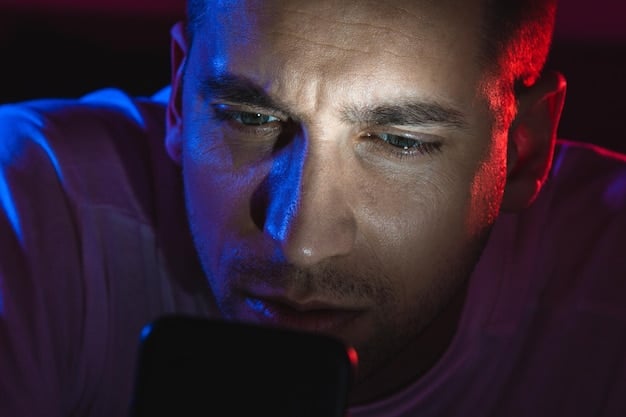 A close-up shot of a reality TV contestant looking stressed and overwhelmed, highlighting the emotional toll that the competition and constant scrutiny can take on participants.