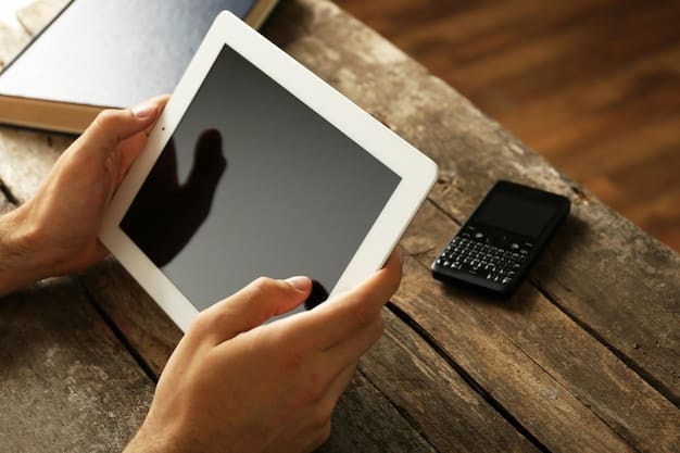 A person holding a remote, watching a streaming series on a tablet, with historical documents subtly layered over the screen, symbolizing critical viewing and research.