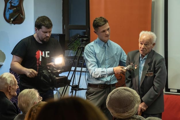 A director meticulously reviewing a scene on set, surrounded by high-tech camera equipment and crew members, illustrating the effort in high production value for a streaming series.