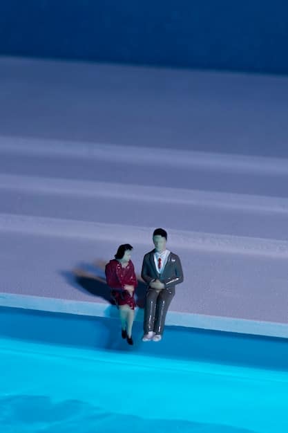 A K-drama scene depicting two characters from different social standings, perhaps one a CEO and the other an intern, engaged in conversation, highlighting the subtle body language and differing postures that reflect their use of formal and informal speech.