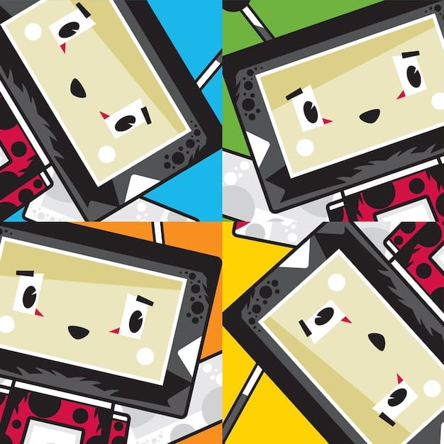 A collage of various webtoon platform logos (e.g., Webtoon, KakaoPage, Tapas, Lezhin Comics) surrounded by small, stylized representations of diverse webtoon genres.