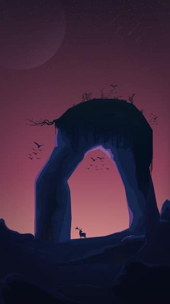 A stylized depiction of Ellie, weathered and somber, standing in a barren landscape, with a translucent, almost ethereal outline of Joel standing behind her, looking over her shoulder.