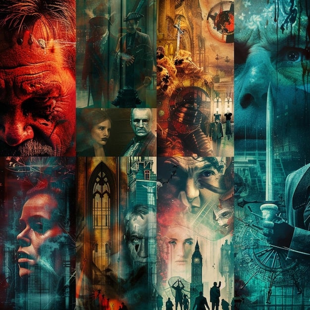 A collage of posters from different genre series, including drama, comedy, thriller, and science fiction. The posters are arranged to highlight the diversity of binge-worthy options.