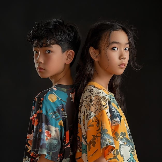 A photo montage showcasing different K-Drama child actors in some of their most iconic roles. The actors should be recognizable and the scenes should be emotionally evocative, capturing the performances that made them memorable.