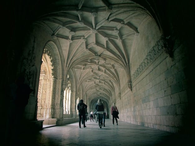 A dramatic scene depicting a tense confrontation inside the Citadel library. Maesters are huddled around a table, their faces a mixture of shock and fear. A character, whose identity is obscured by shadows, reaches out to grab a scroll containing the alleged Targaryen prophecy. The lighting is stark and dramatic, emphasizing the potential for conflict and the high stakes involved in uncovering the hidden knowledge, foreshadowing events in 'House of the Dragon' Season 2.