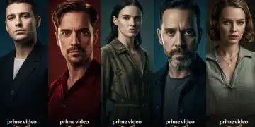 Amazon Prime Video's 2025 drama slate, featuring high-budget new series visuals