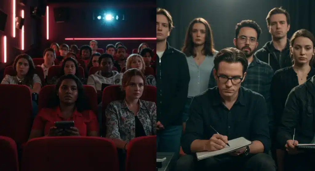 Behind the Ratings: Audience vs. Critic Scores for Early 2025 Shows