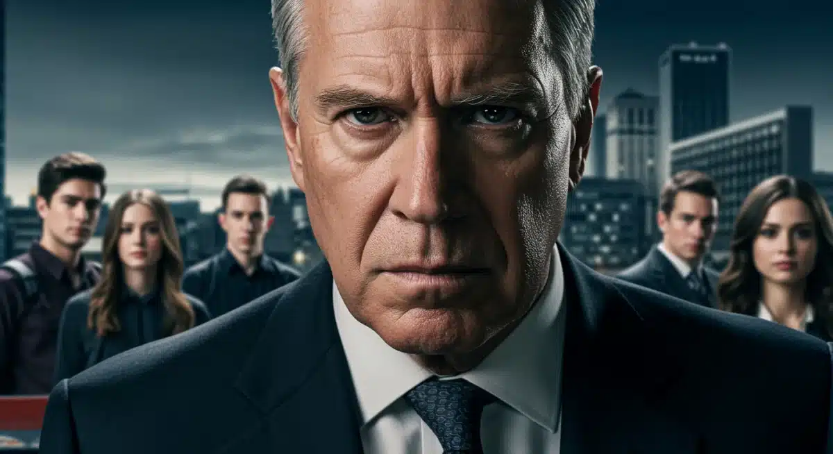 Logan Roy's imposing presence and lasting influence on his family in Succession.