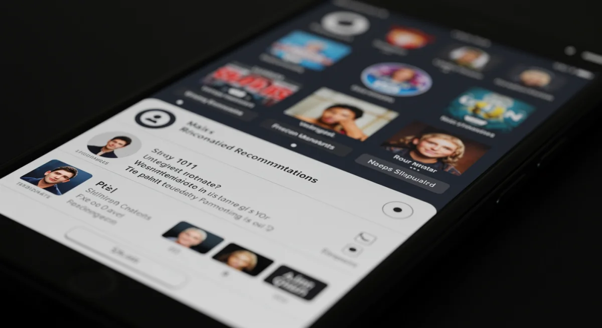 Max personalized content recommendations on a smartphone screen, displaying diverse genres and user profiles.