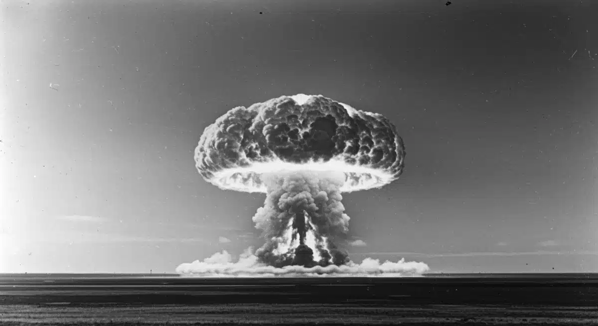 Trinity test atomic bomb explosion